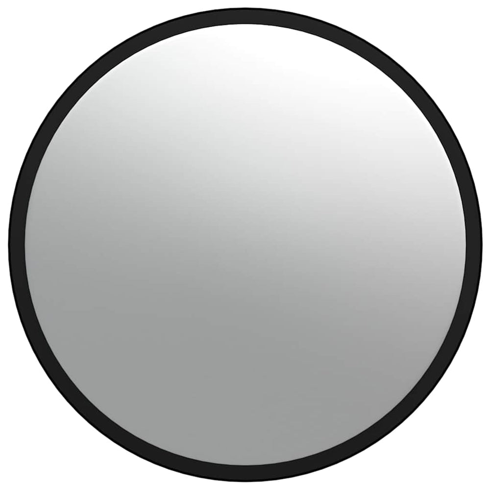 vidaXL Convex Traffic Mirror for Indoor Use Black Ø40 cm Acrylic