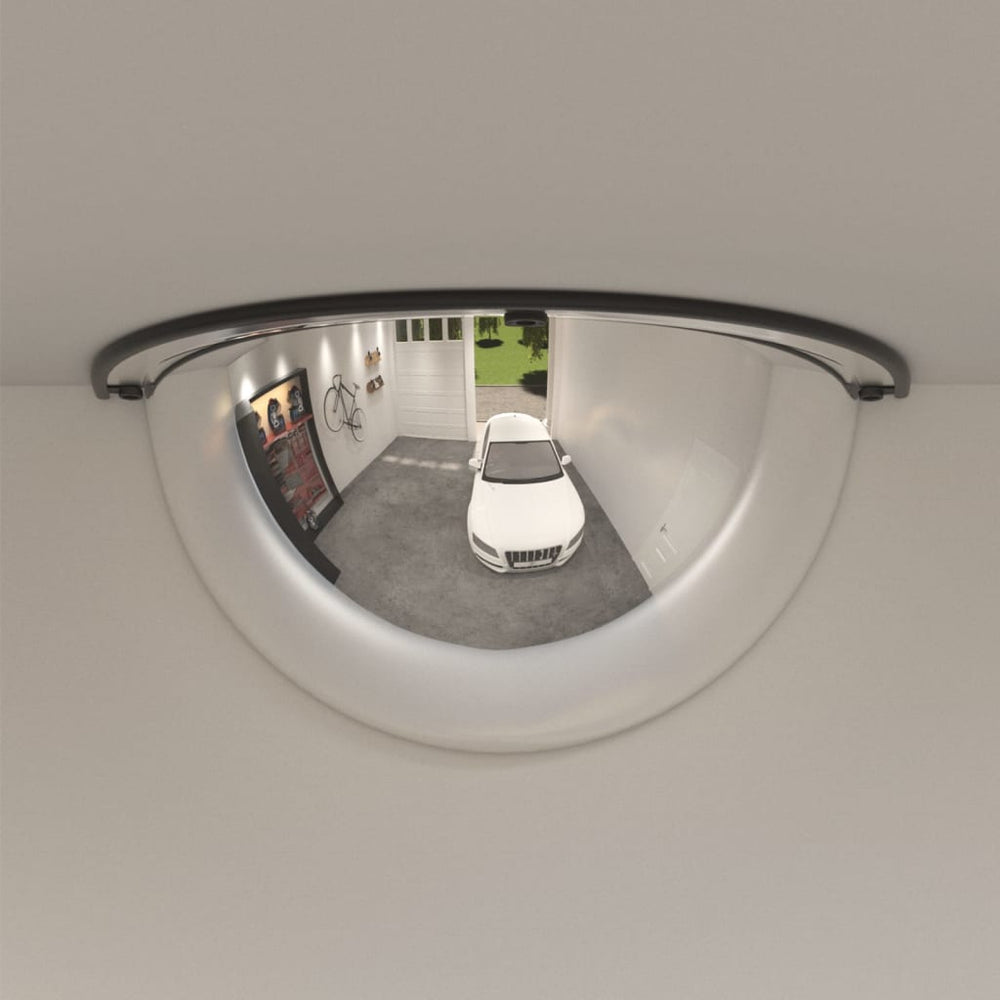 vidaXL Traffic Mirrors 2 pcs. Half Dome Ø40 cm Acrylic