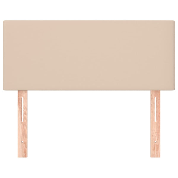 vidaXL Headboard Cappuccino Brown 90x5x78/88 cm Faux Leather