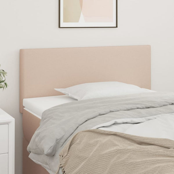 vidaXL Headboard Cappuccino Brown 90x5x78/88 cm Faux Leather