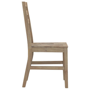 vidaXL Dining Chairs 8 pcs. Solid Acacia Wood