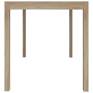 vidaXL 5-Piece Dining Set Solid Acacia Wood