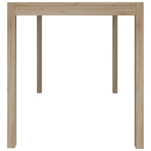 vidaXL 7-Piece Dining Set Solid Acacia Wood
