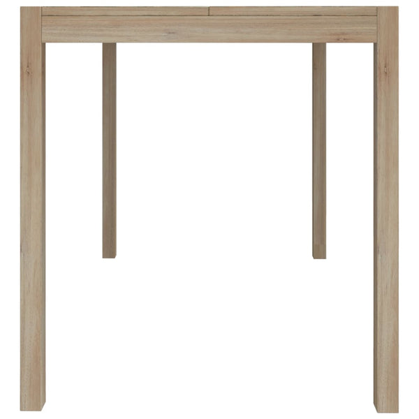 vidaXL 7-Piece Dining Set Solid Acacia Wood