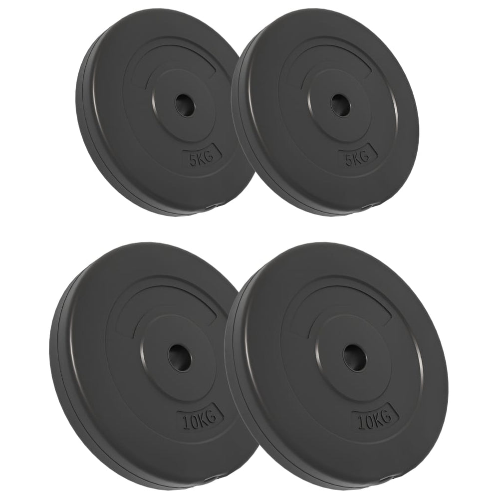 30 kg Hantelscheiben Set - 4 Stück