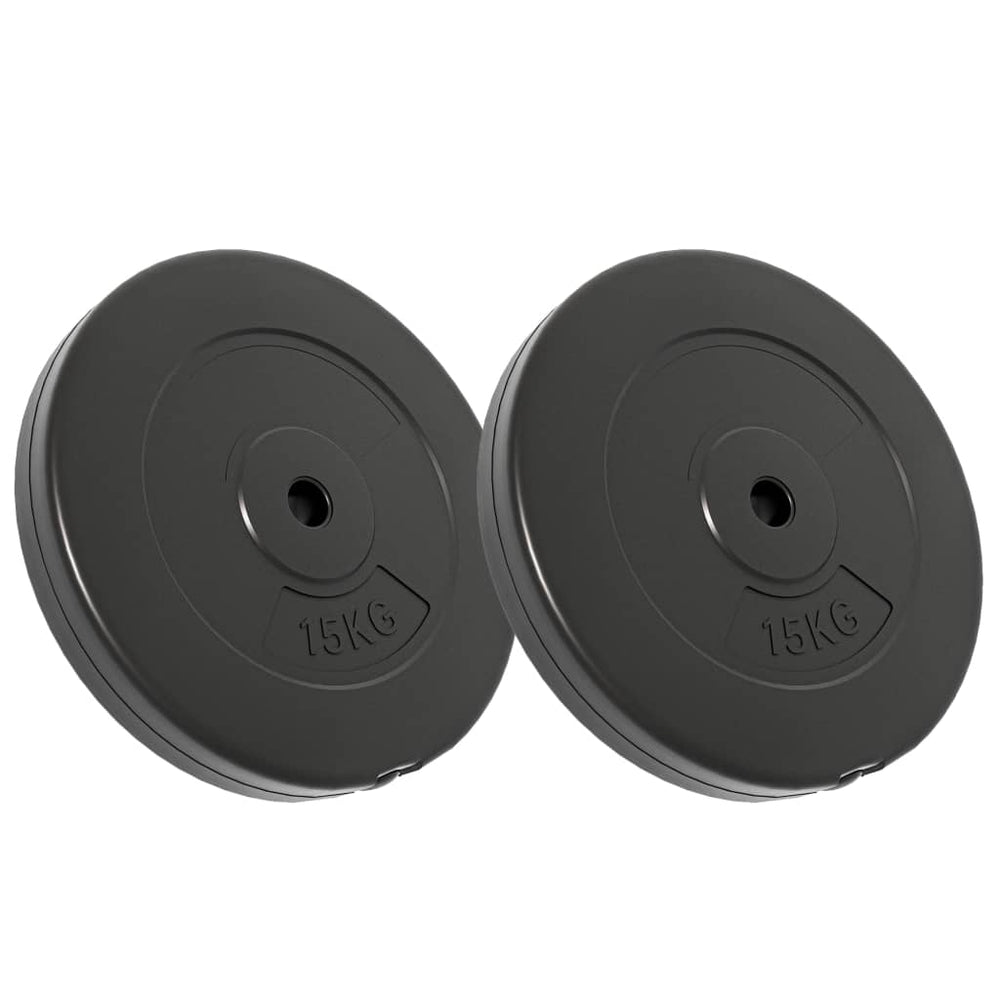 30 kg Hantelscheiben aus Zement - 2er Set