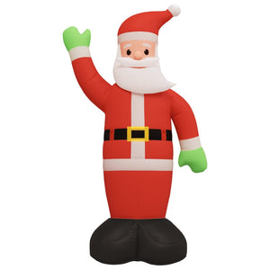 vidaXL Inflatable Santa Claus with LEDs 370 cm