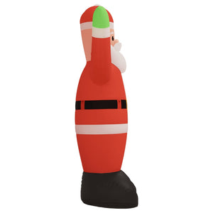 vidaXL Inflatable Santa Claus with LEDs 370 cm
