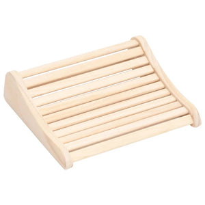 vidaXL Sauna Headrest Solid Pine Wood