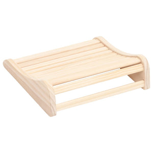 vidaXL Sauna Headrest Solid Pine Wood