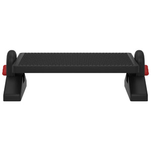 vidaXL Footrest Black 50x30.5x17 cm