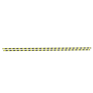vidaXL Edge Protectors 2 pcs. Yellow & Black 4x3x100 cm PU