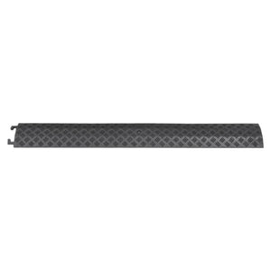 vidaXL Cable Protector Ramps 2 pcs. 98.5 cm Black