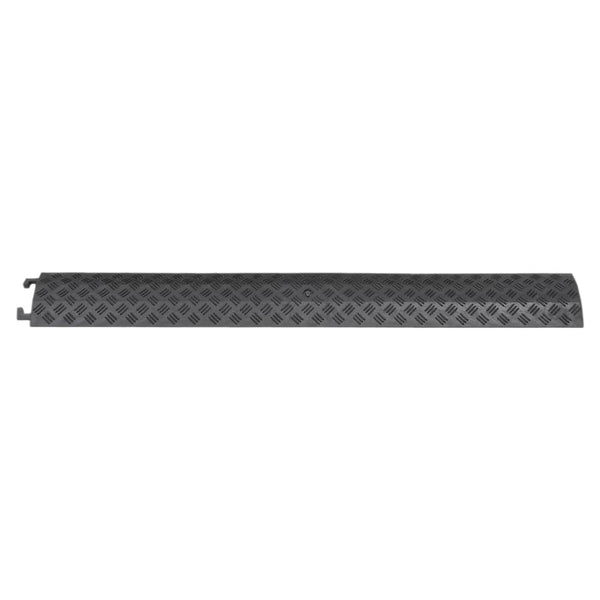 vidaXL Cable Protector Ramps 2 pcs. 98.5 cm Black