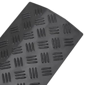 vidaXL Cable Protector Ramps 2 pcs. 98.5 cm Black