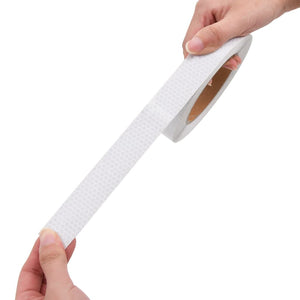 vidaXL Reflective Tape White 2.5 cmx20 m PVC