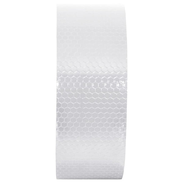 vidaXL Reflective Tape White 5 cmx20 m PVC