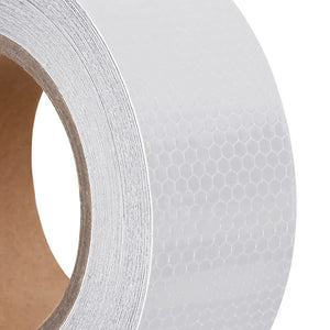 vidaXL Reflective Tape White 5 cmx20 m PVC