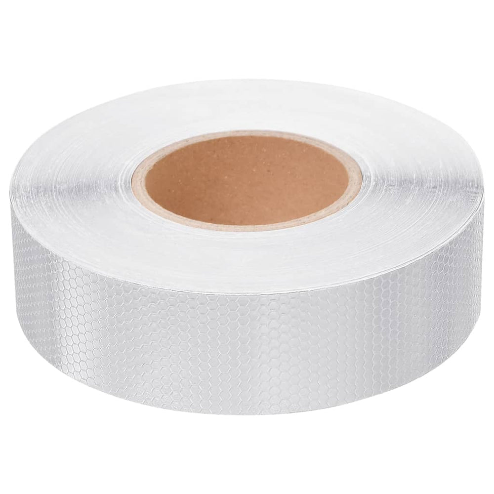 vidaXL Reflective Tape White 5 cm x 50 m PVC