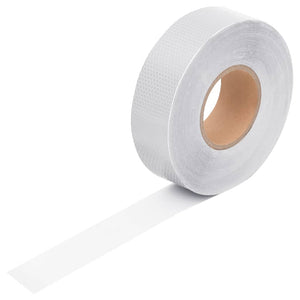 vidaXL Reflective Tape White 5 cm x 50 m PVC