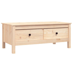 vidaXL Coffee Table 100x50x40 cm Solid Pine Wood