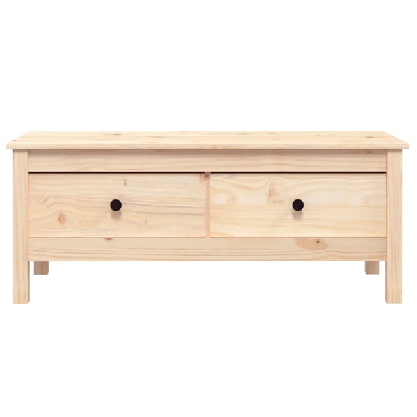 vidaXL Coffee Table 100x50x40 cm Solid Pine Wood