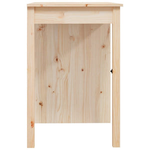vidaXL Desk 100x50x75 cm Solid Pine Wood