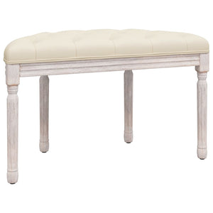 vidaXL Bench 81.5x41x49 cm Linen