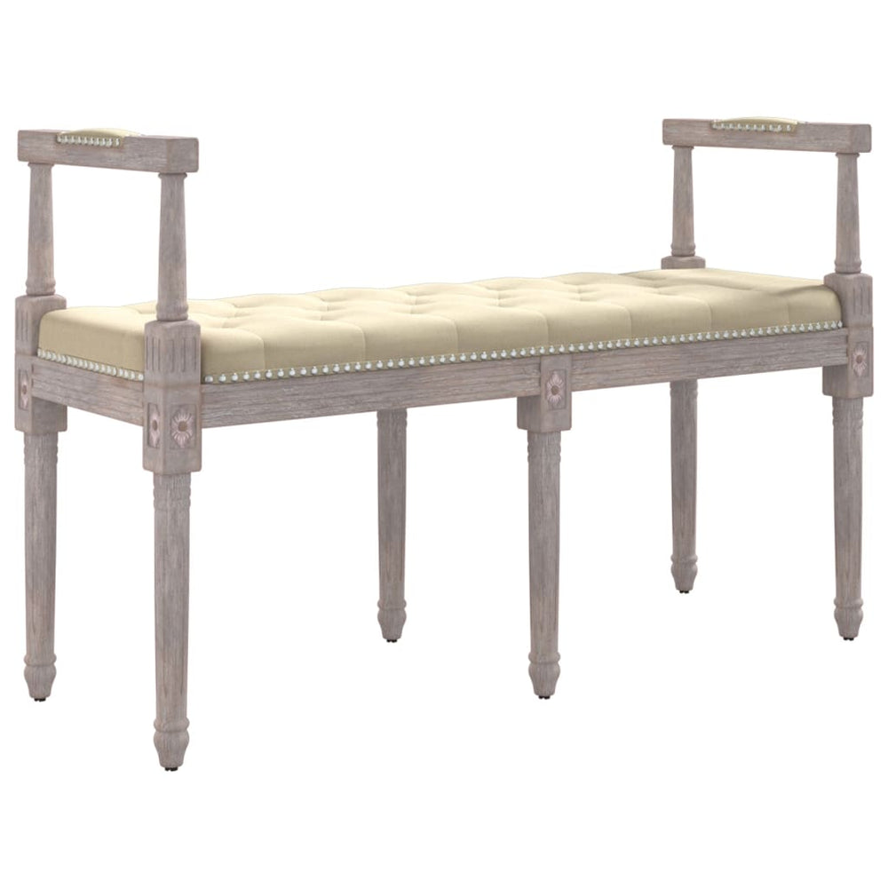 vidaXL Bench 110x40x70 cm Linen