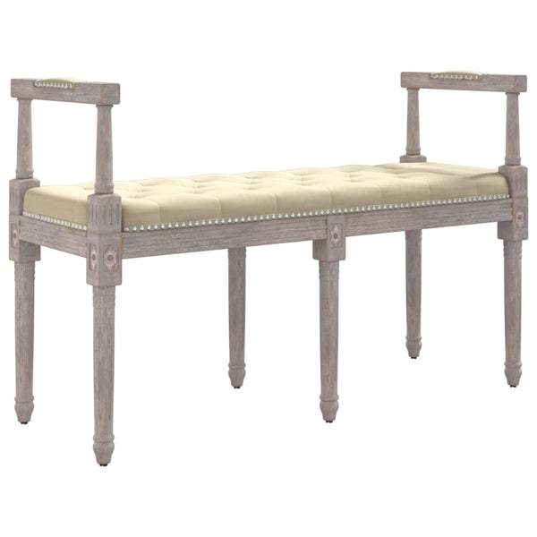 vidaXL Bench 110x40x70 cm Linen