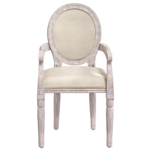 vidaXL Dining Chair 54x56x96.5 cm Linen