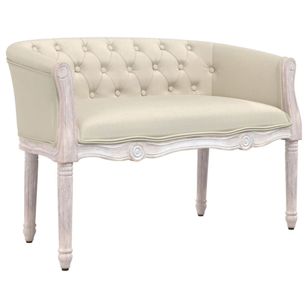 vidaXL Bench 98x56x69 cm Linen