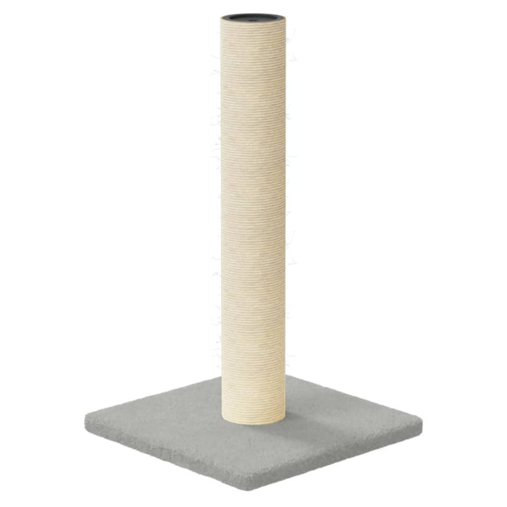 vidaXL Scratching Post Light Grey 22x22x45 cm