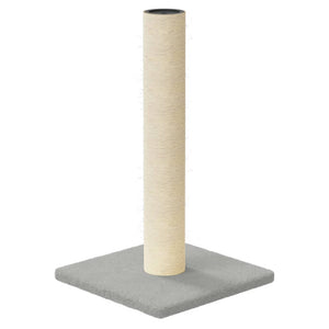 vidaXL Scratching Post Light Grey 22x22x45 cm
