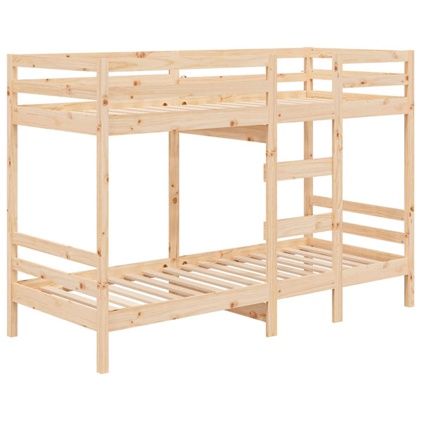 vidaXL Bunk Bed 80x200 cm Solid Pine Wood