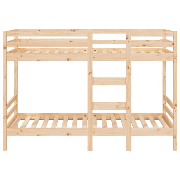 vidaXL Bunk Bed 80x200 cm Solid Pine Wood