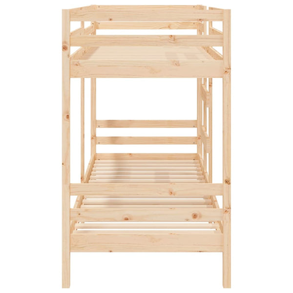 vidaXL Bunk Bed 80x200 cm Solid Pine Wood