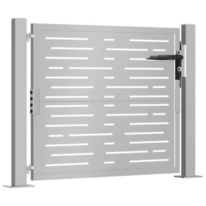 vidaXL Garden Gate 100x100 cm Corten Steel Square Design