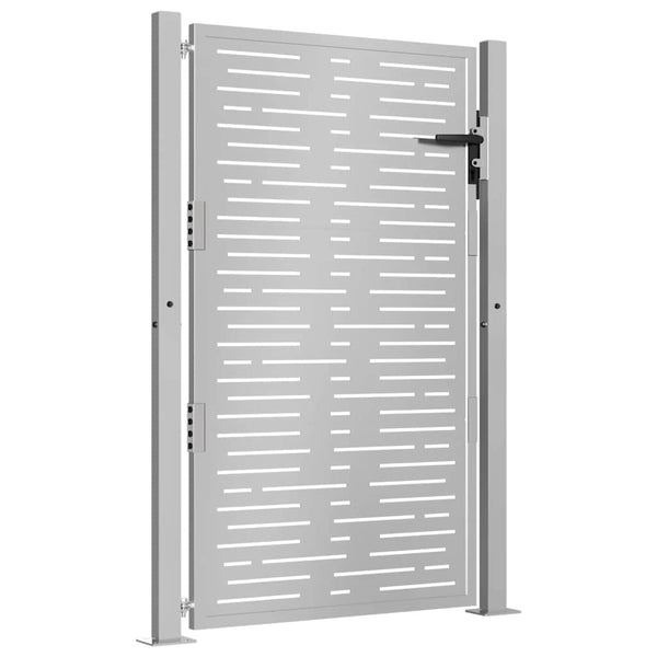 vidaXL Garden Gate 100x150 cm Corten Steel Square Design