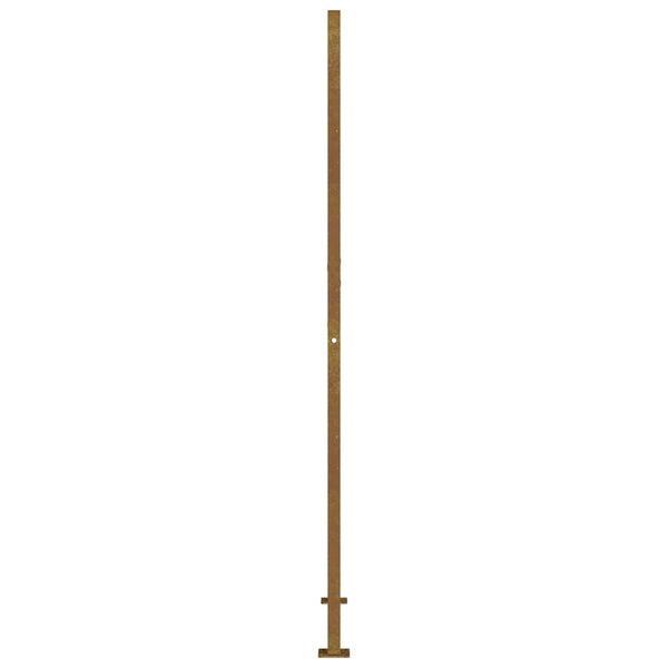 vidaXL Garden Gate 100x200 cm Corten Steel Square Design