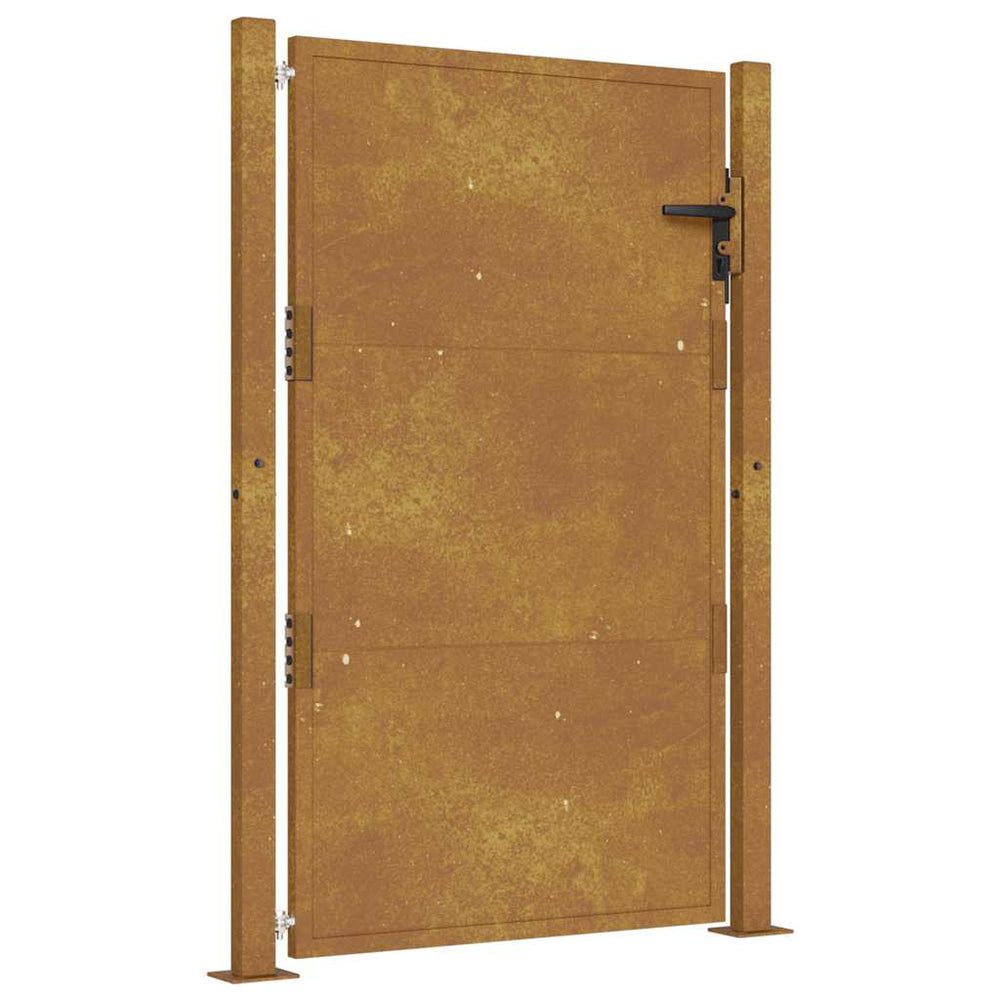 vidaXL Garden Gate 100x150 cm Corten Steel