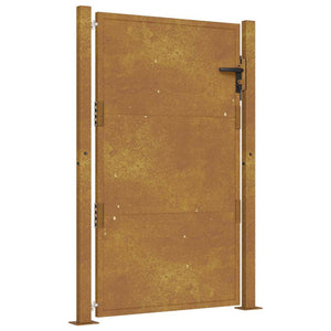 vidaXL Garden Gate 100x150 cm Corten Steel