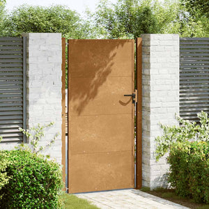 vidaXL Garden Gate 100x175 cm Corten Steel