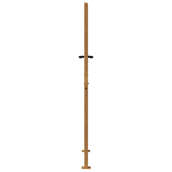 vidaXL Garden Gate 100x175 cm Corten Steel