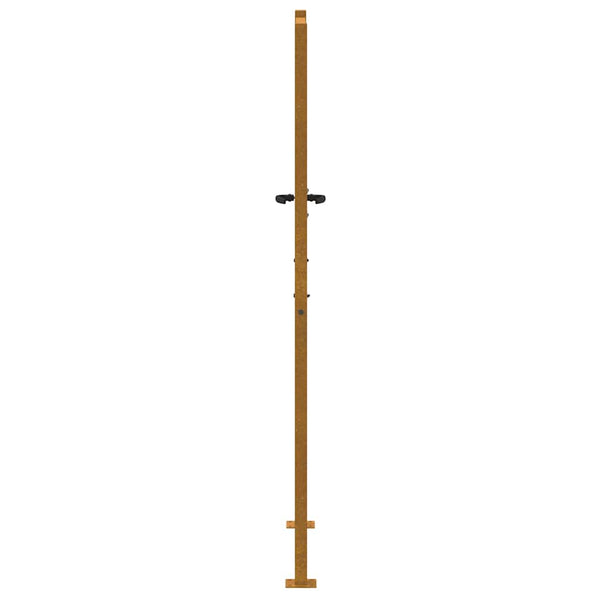 vidaXL Garden Gate 100x175 cm Corten Steel Tree Design