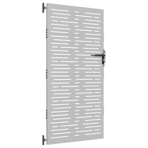 vidaXL Garden Gate 85x175 cm Corten Steel Square Design