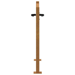 vidaXL Garden Gate 100x100 cm Corten Steel Square Design