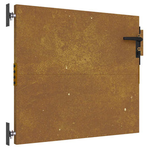 vidaXL Garden Gate 85x125 cm Corten Steel