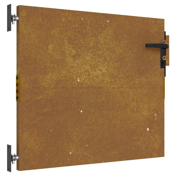 vidaXL Garden Gate 85x125 cm Corten Steel