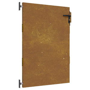 vidaXL Garden Gate 85x125 cm Corten Steel